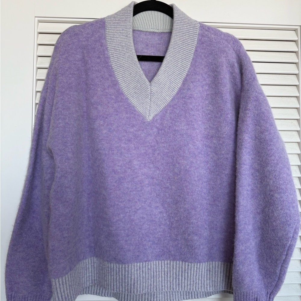 Lululemon Alpaca Wool-Blend V-neck Sweater